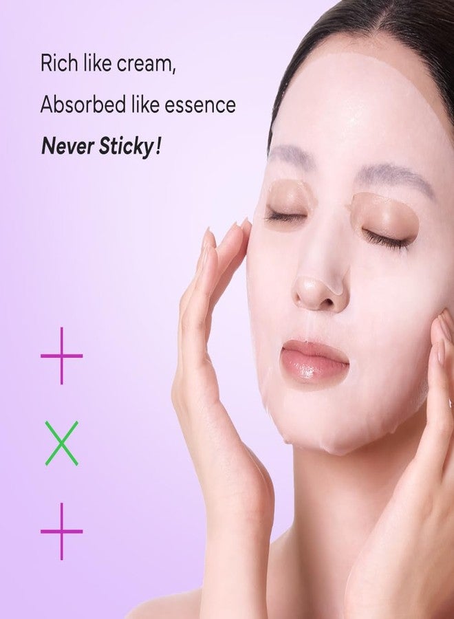 SAM'U Born Panthenol Fulling Mask – Korean Facial Sheet Mask with Plant-based collagen & Squalane For Nourishing care – Hydration & Nutrition Face Mask, Korean Glass Skin Care Face Mask (5 Sheets) - Image 4